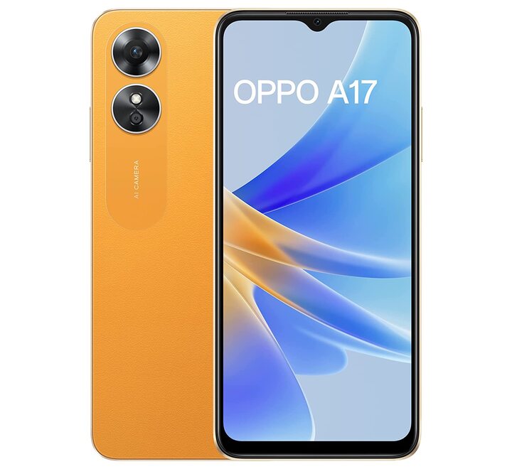 Oppo A17 (Sunlight Orange 4GB RAM 64GB Storage) (A17 4/64GB ORANGE)